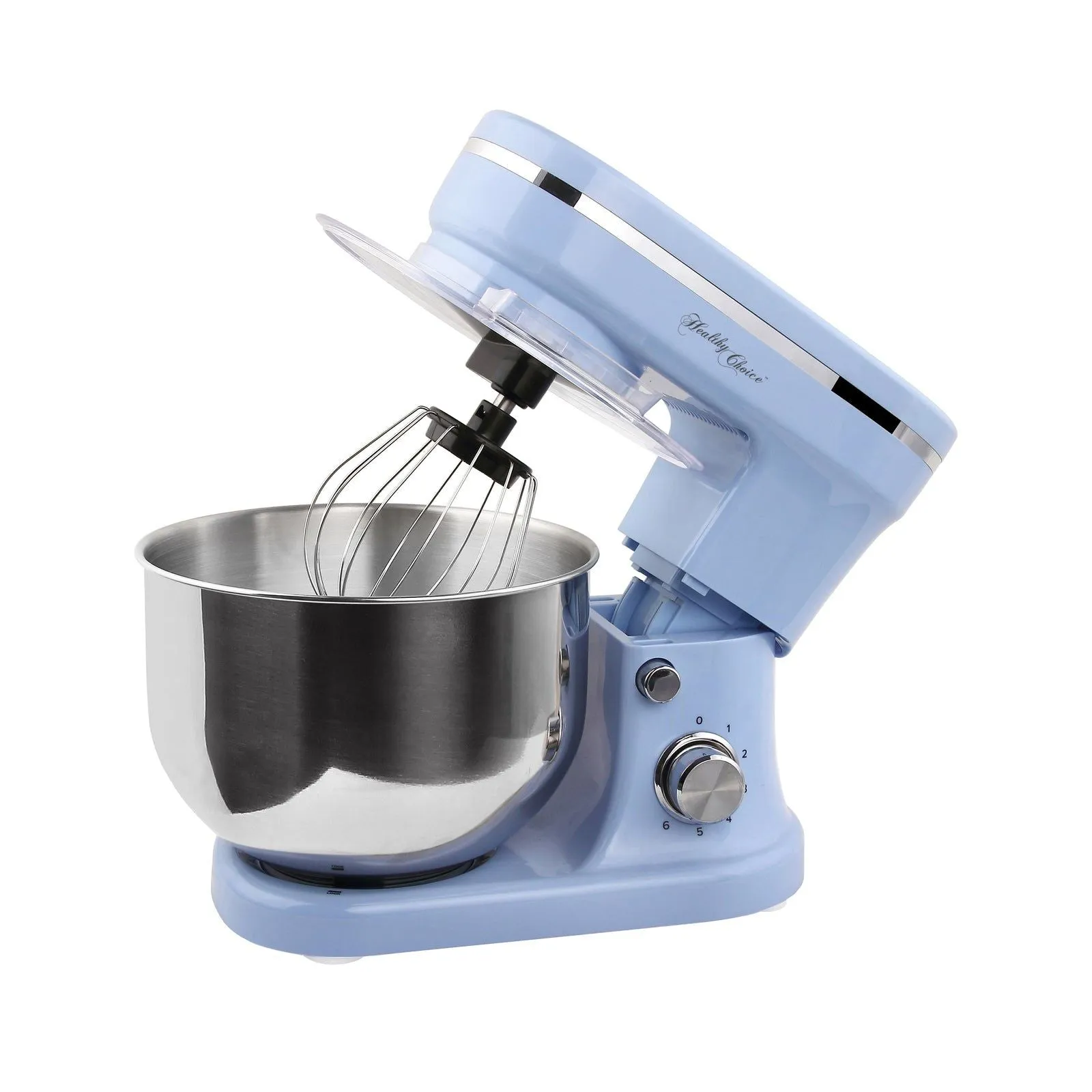 1200W Mix Master 5L Kitchen Stand Mixer w/Bowl/Whisk/Beater - Blue