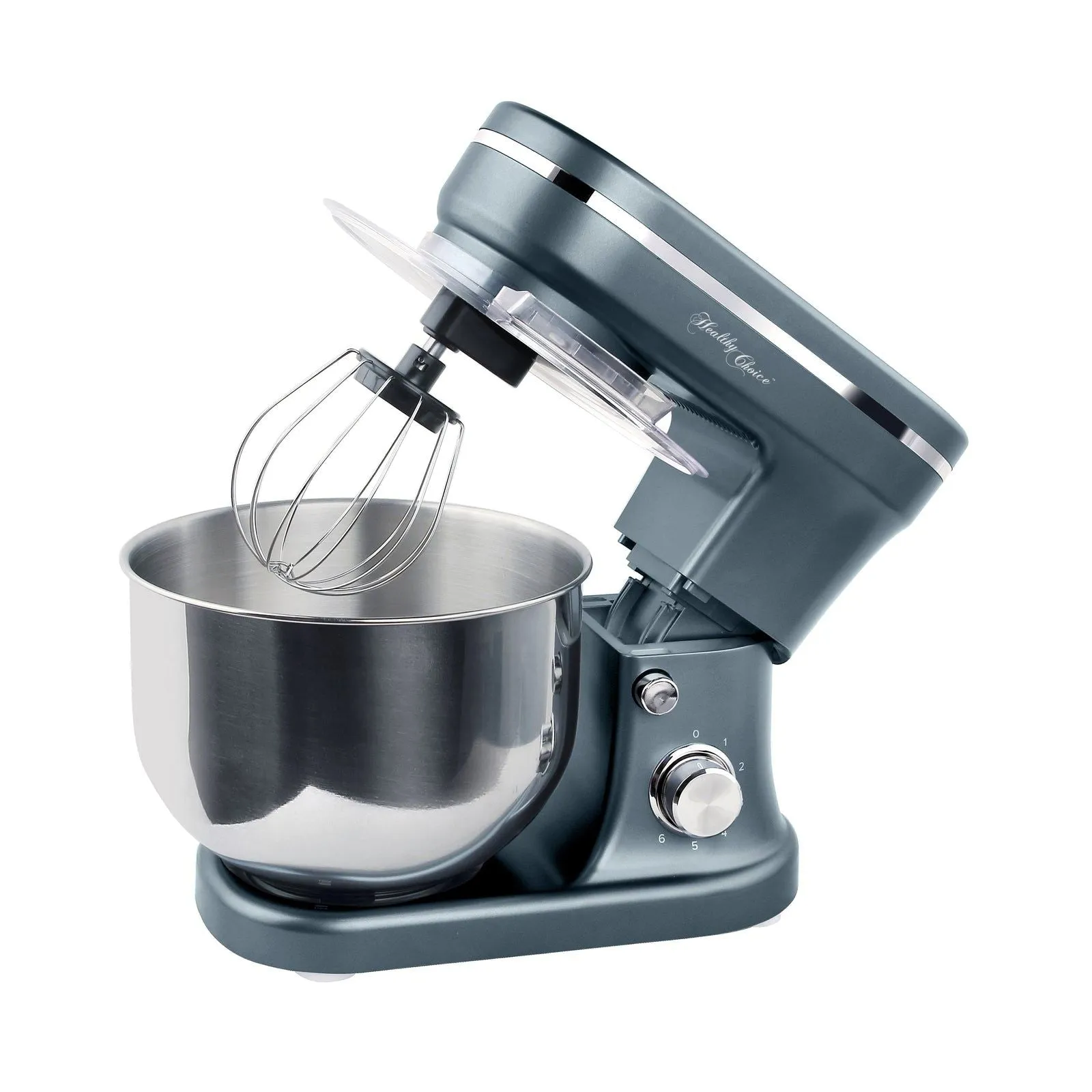 1200W Mix Master 5L Kitchen Stand Mixer w/Bowl/Whisk/Beater - Dark Blue