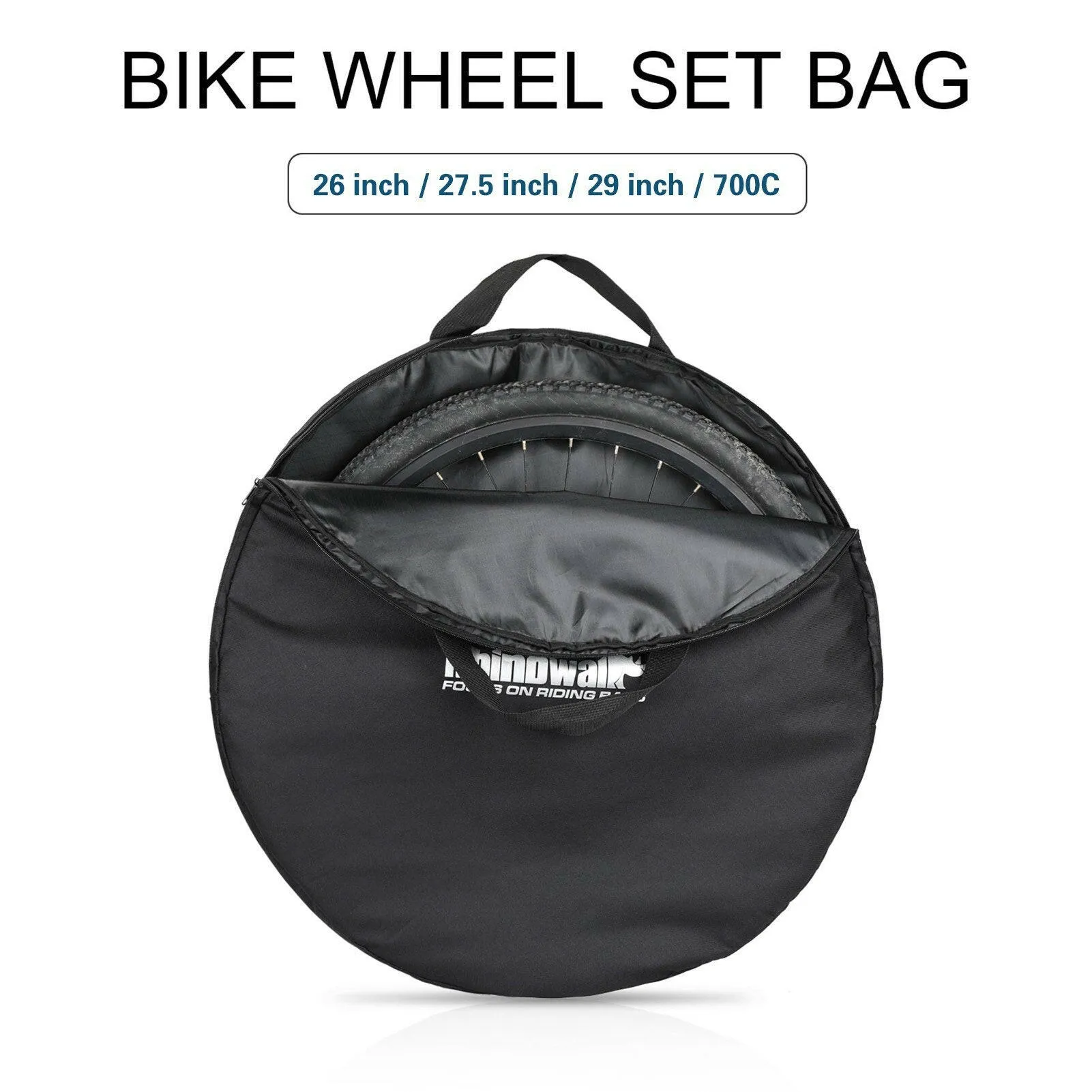 29 inch Bicycle Wheelset Bag Wheel Carry Bag Oxford Bike Travel Tire Bag Wheel Cover for Mountain Road Bike