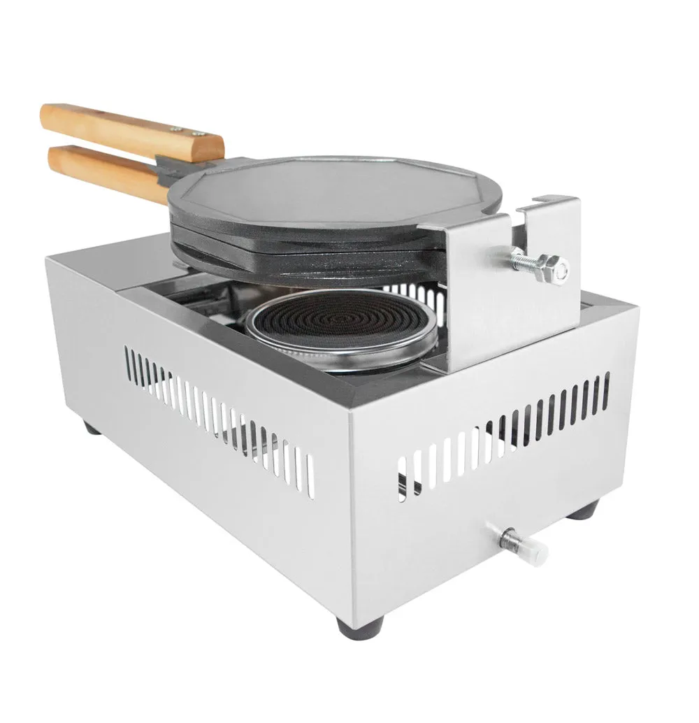 A-FY6G Bubble Waffle Maker Machine | GAS Type Egg Waffle Maker | Professional Rotated Bubble Waffle Machine