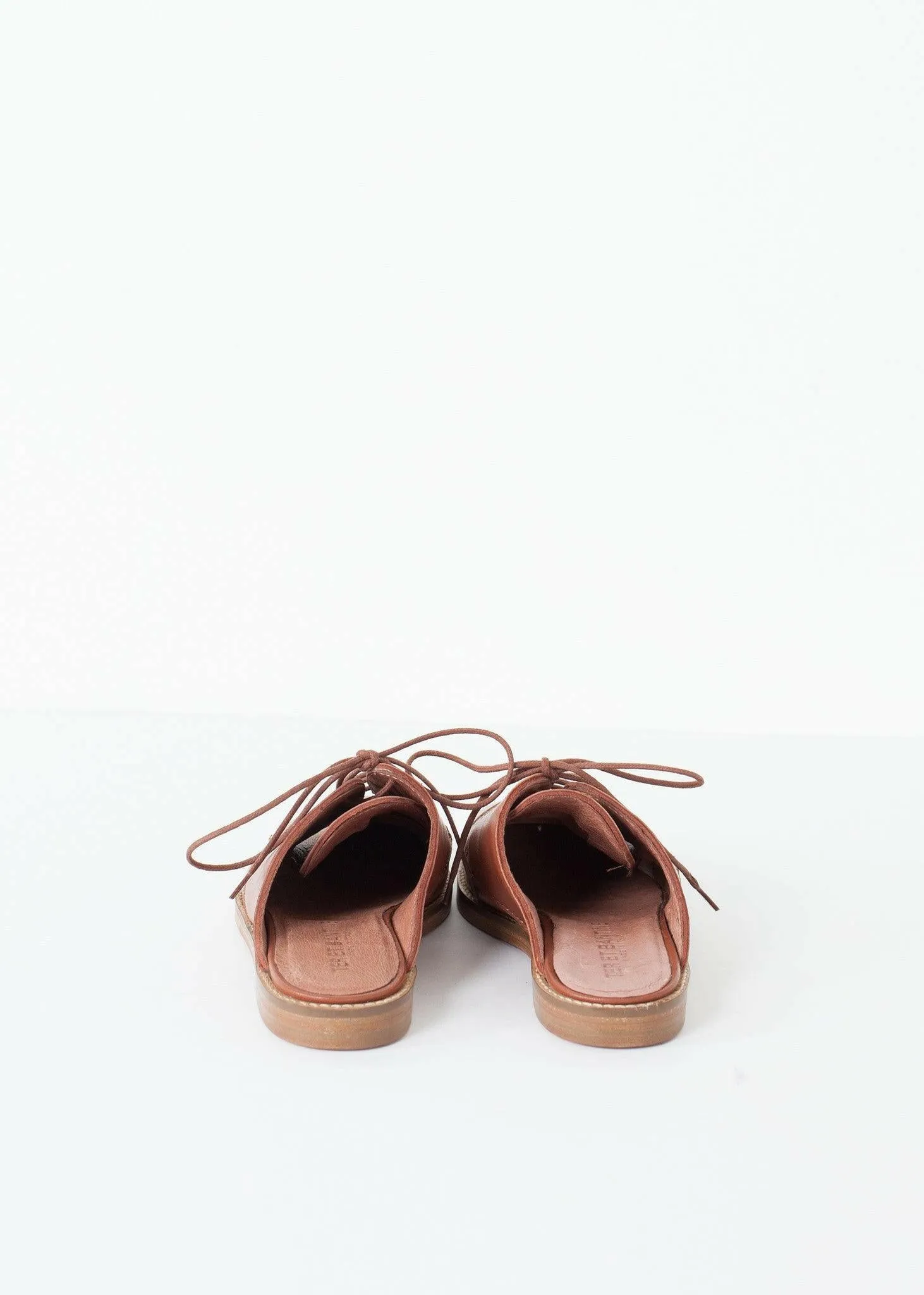 Backless Oxford in Brown