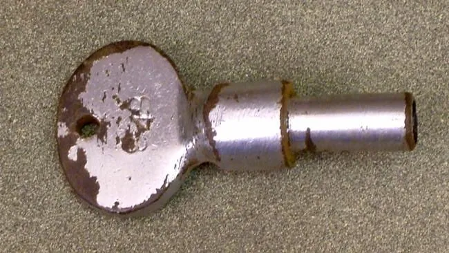 British Derby Police Handcuff Set with Key: Original Victorian Era (Fully Functioning)