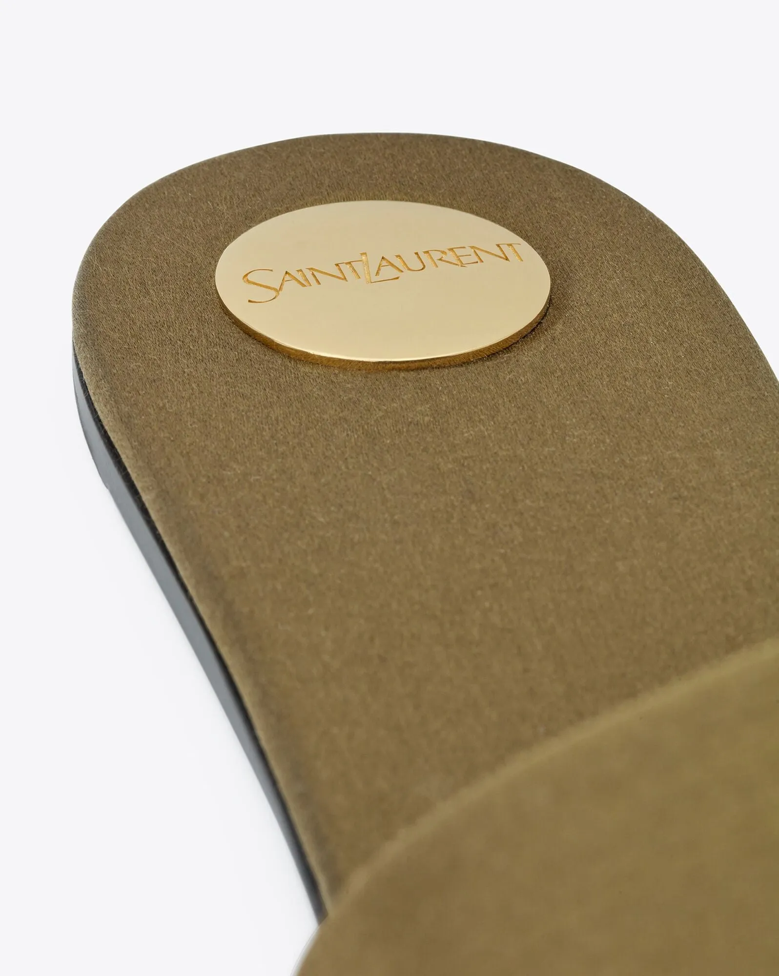 Carlyle Slides In Satin Crepe