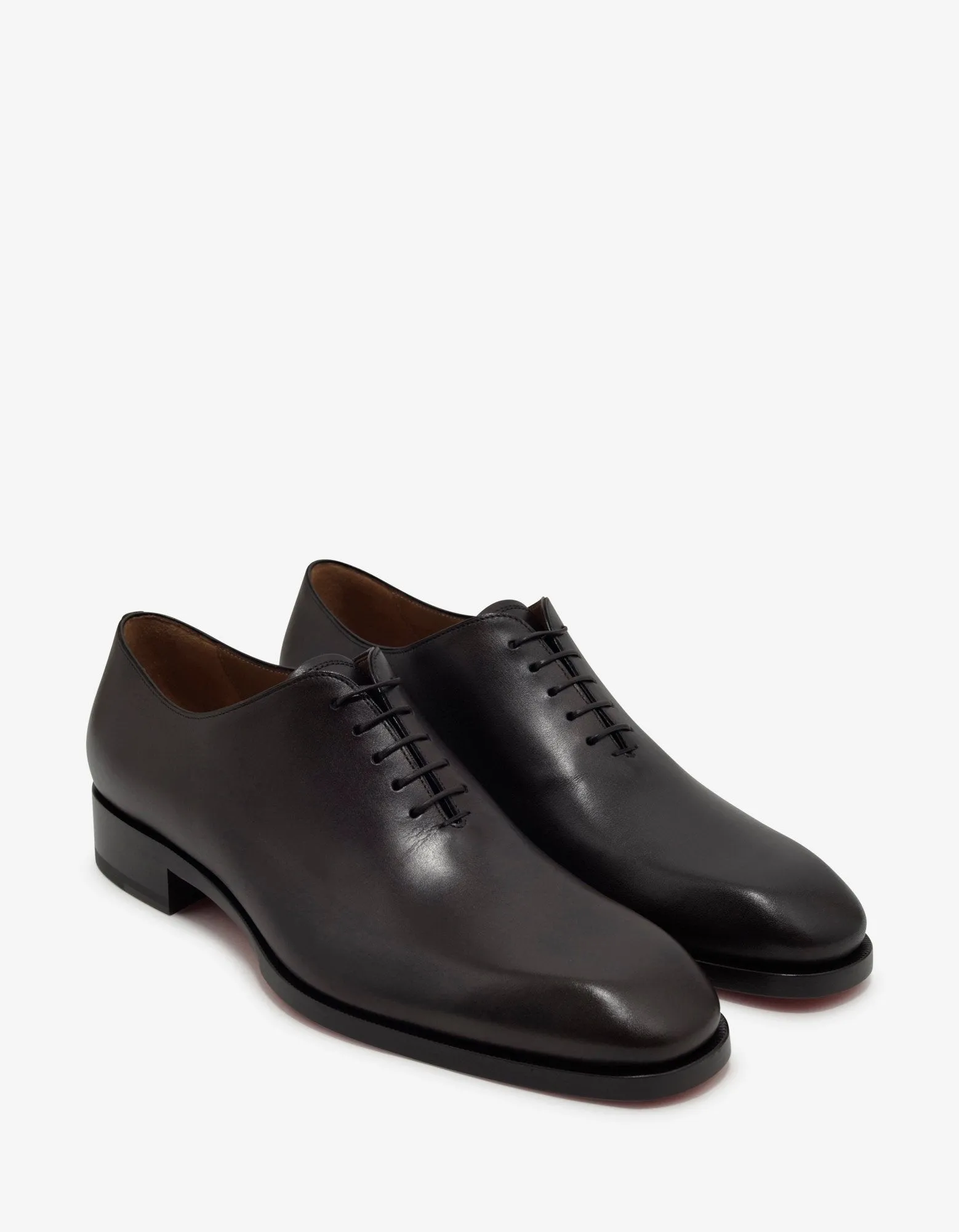 Corteo Brown Patina Leather Oxford Shoes