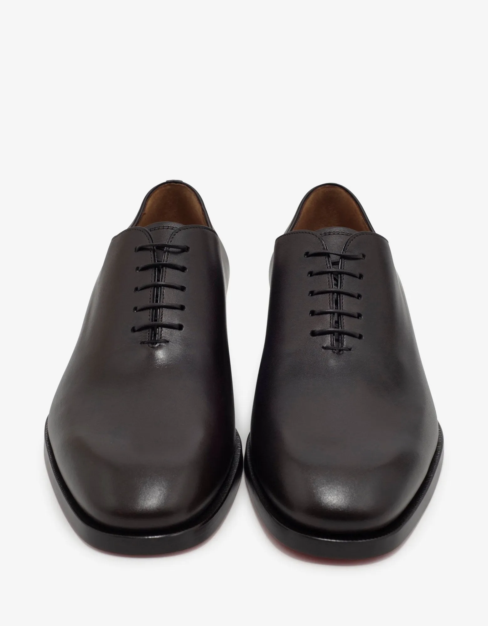 Corteo Brown Patina Leather Oxford Shoes