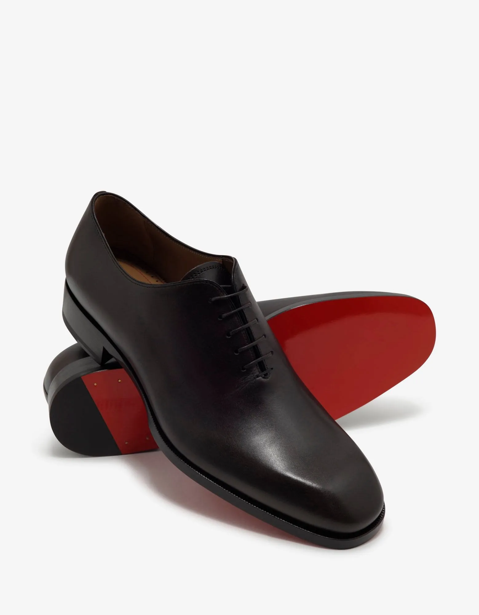 Corteo Brown Patina Leather Oxford Shoes