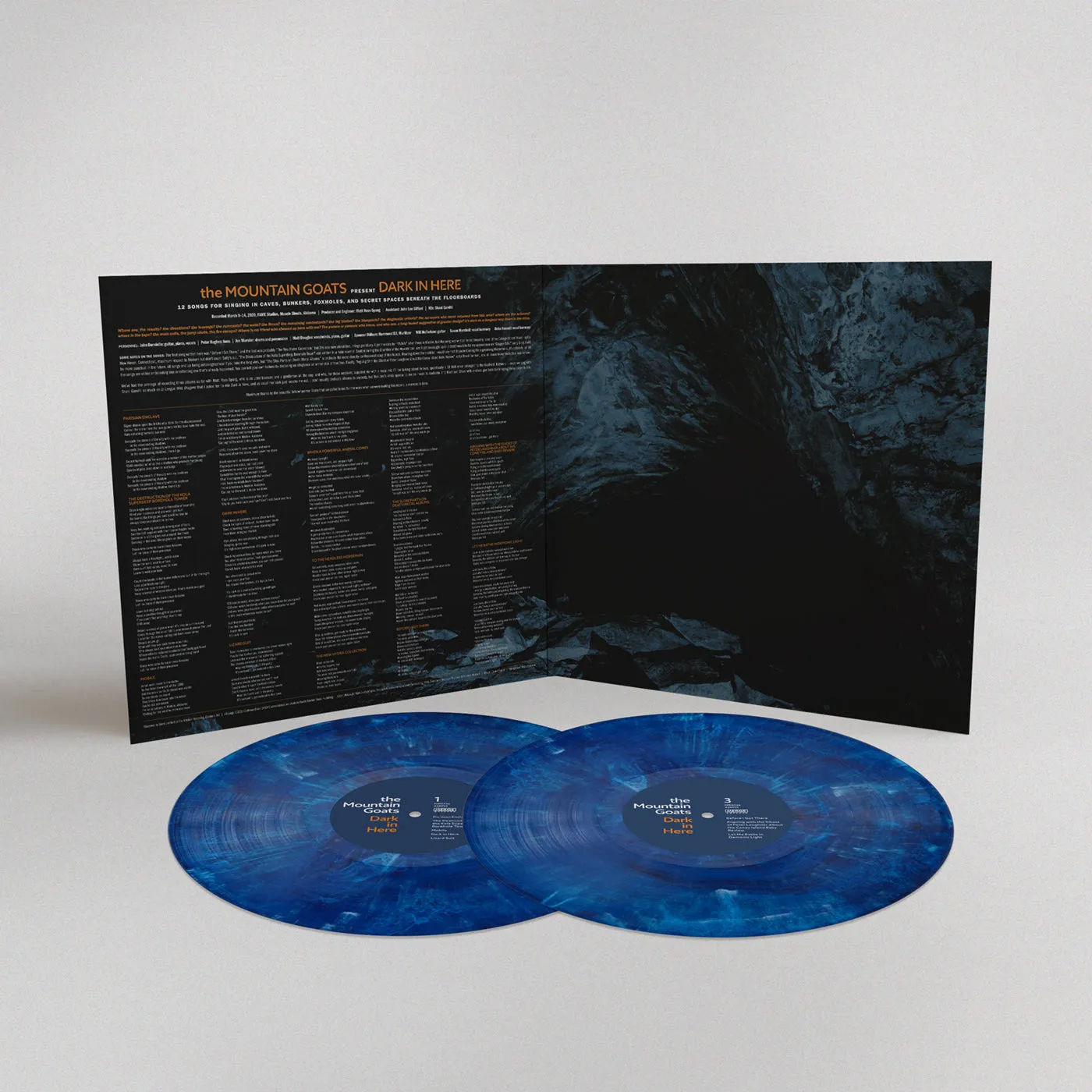 Dark In Here Vinyl LP (Blue)