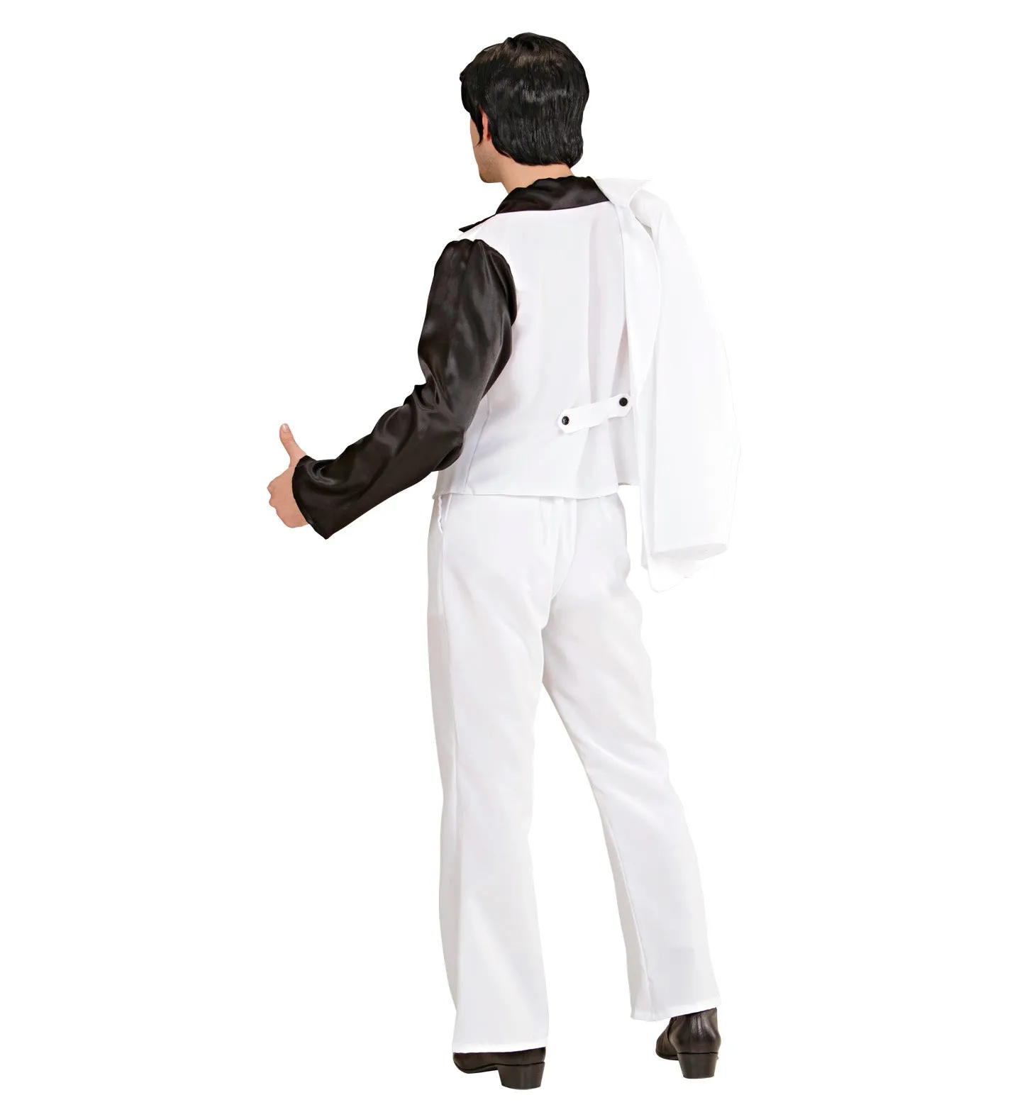 Deluxe 70's Disco Fever Costume White