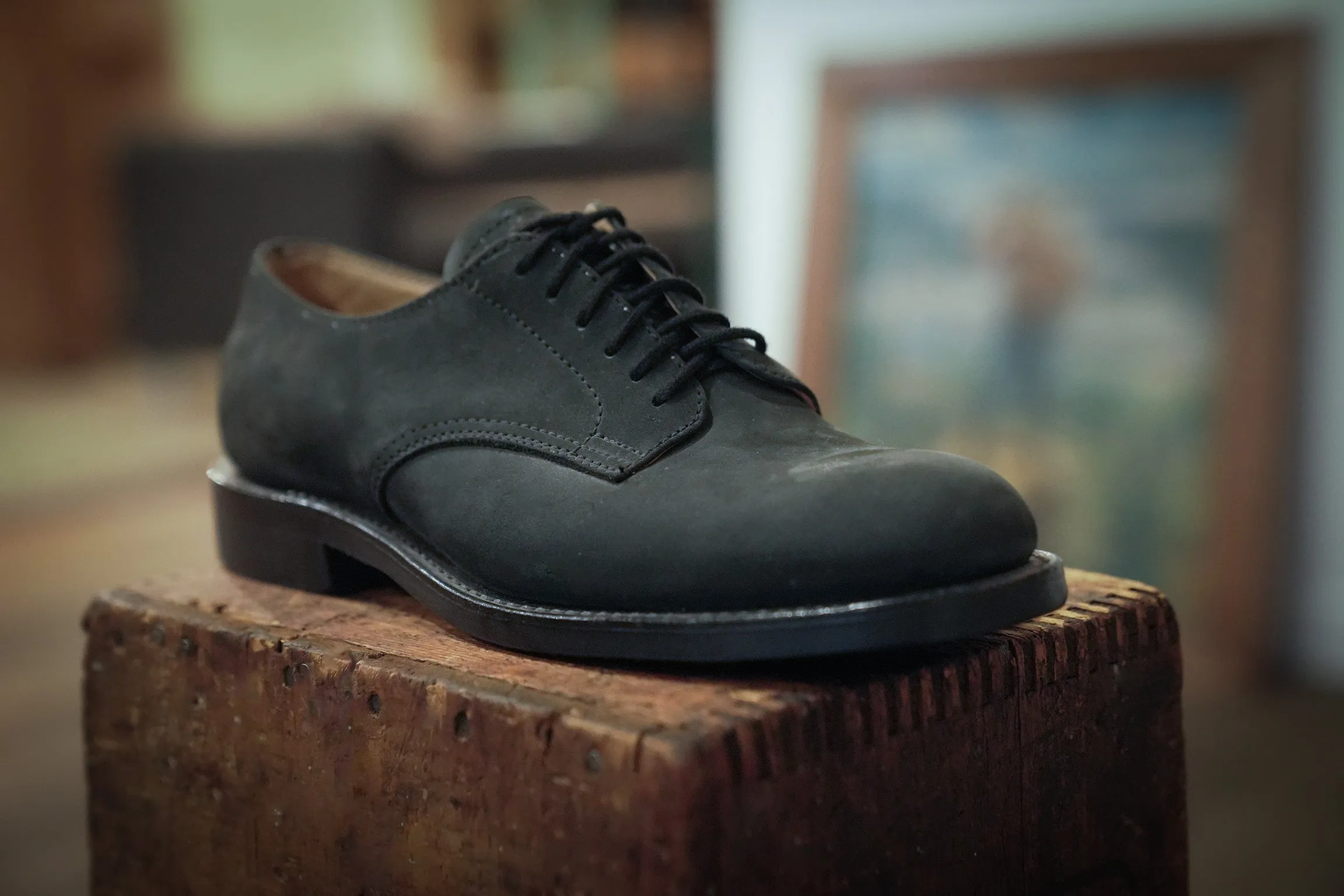 Derby 9 E Charcoal Nubuck