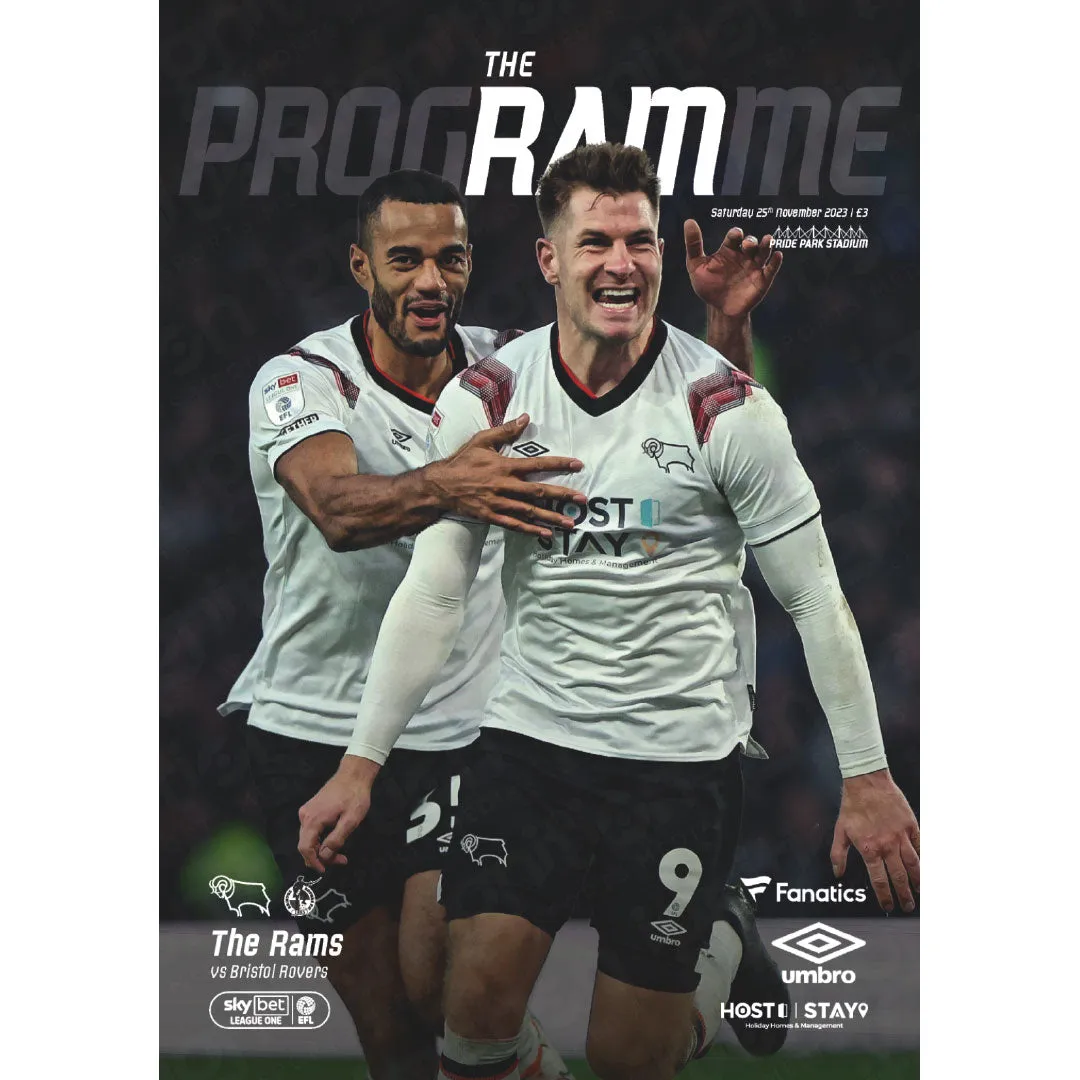 Derby County v Bristol Rovers
