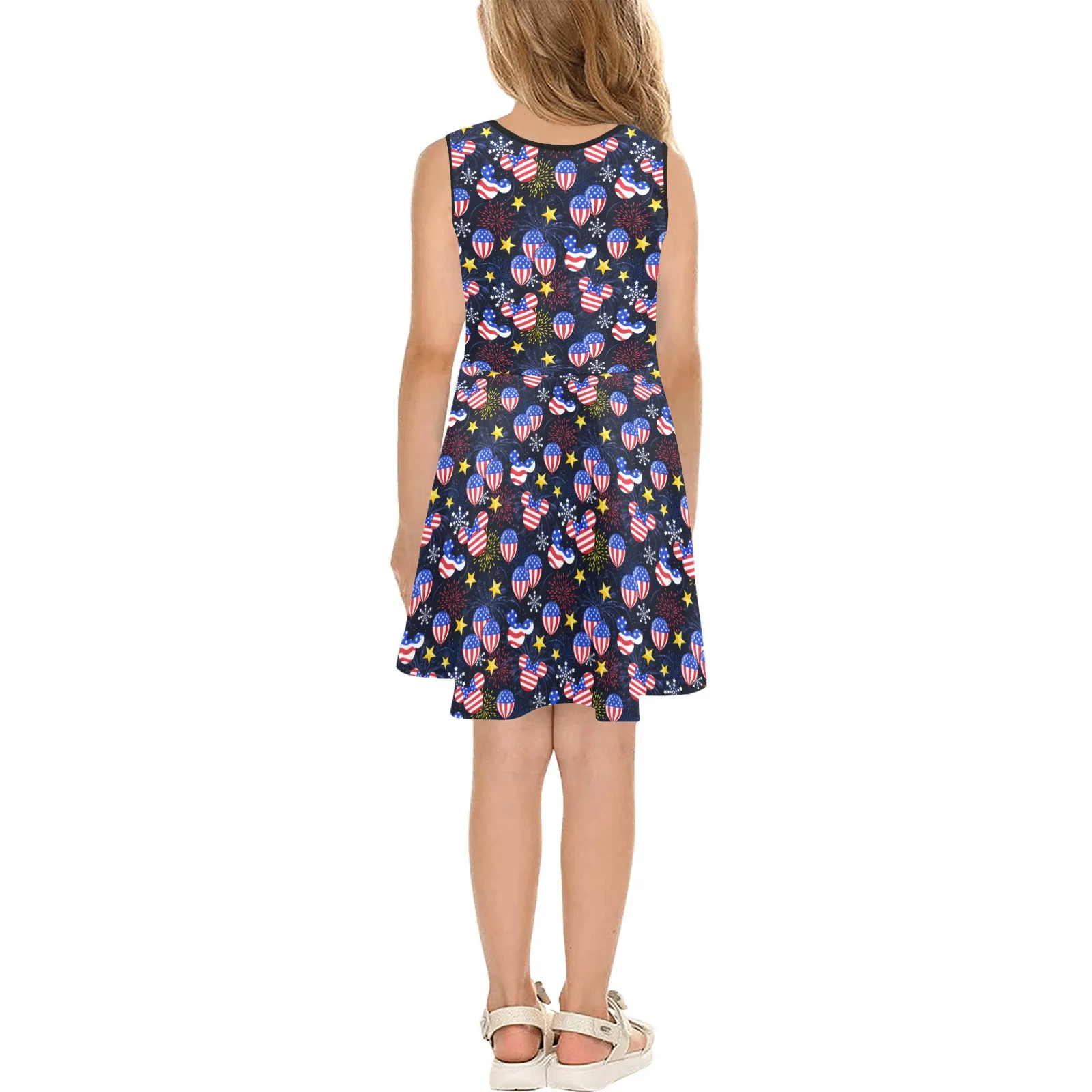 Disney American Celebration Girls' Sleeveless Sundress