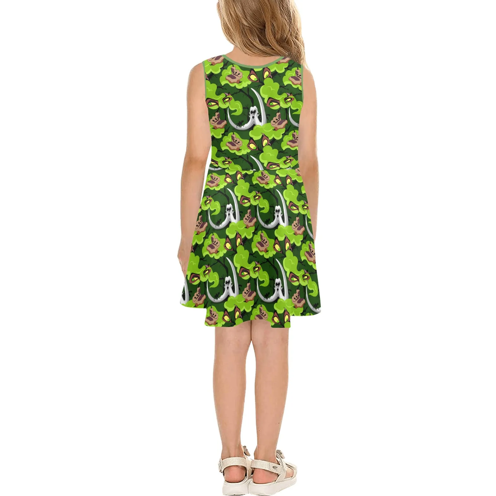 Disney Lion King Scar Be Prepared Girls' Sleeveless Sundress