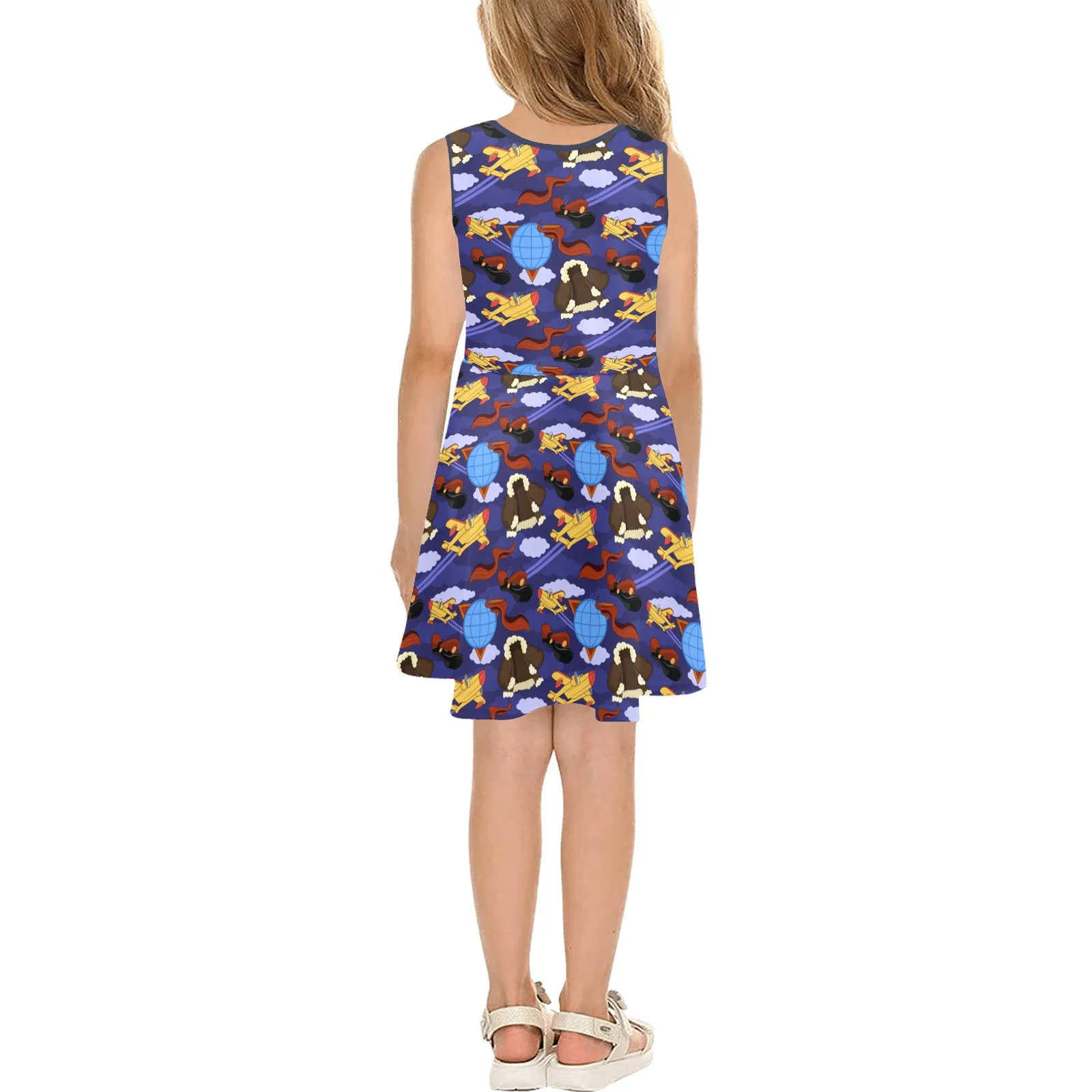 Disney Talespin Another Tale To Spin Girls' Sleeveless Sundress