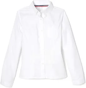 French Toast Girls' Long Sleeve Oxford Blouse