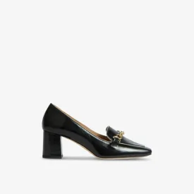 Joanna patent leather pumps with Lk Bennett bit, black
