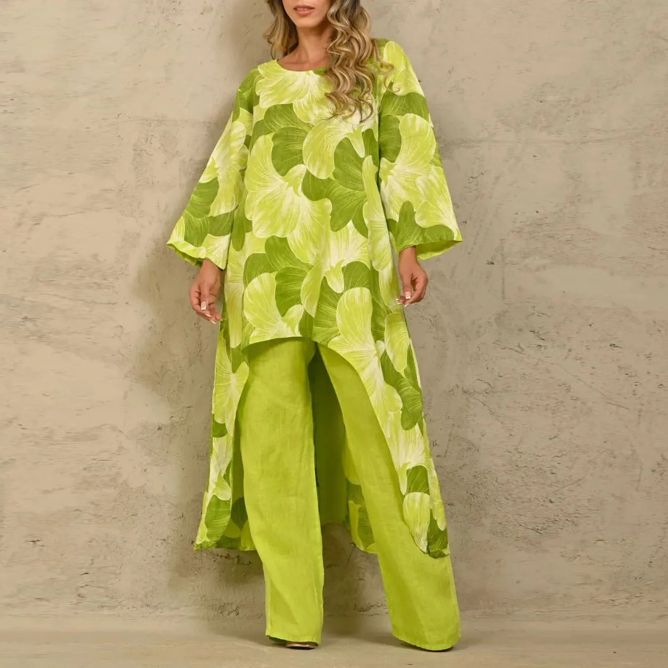 Loose fit Custom Print women’s 2 piece set