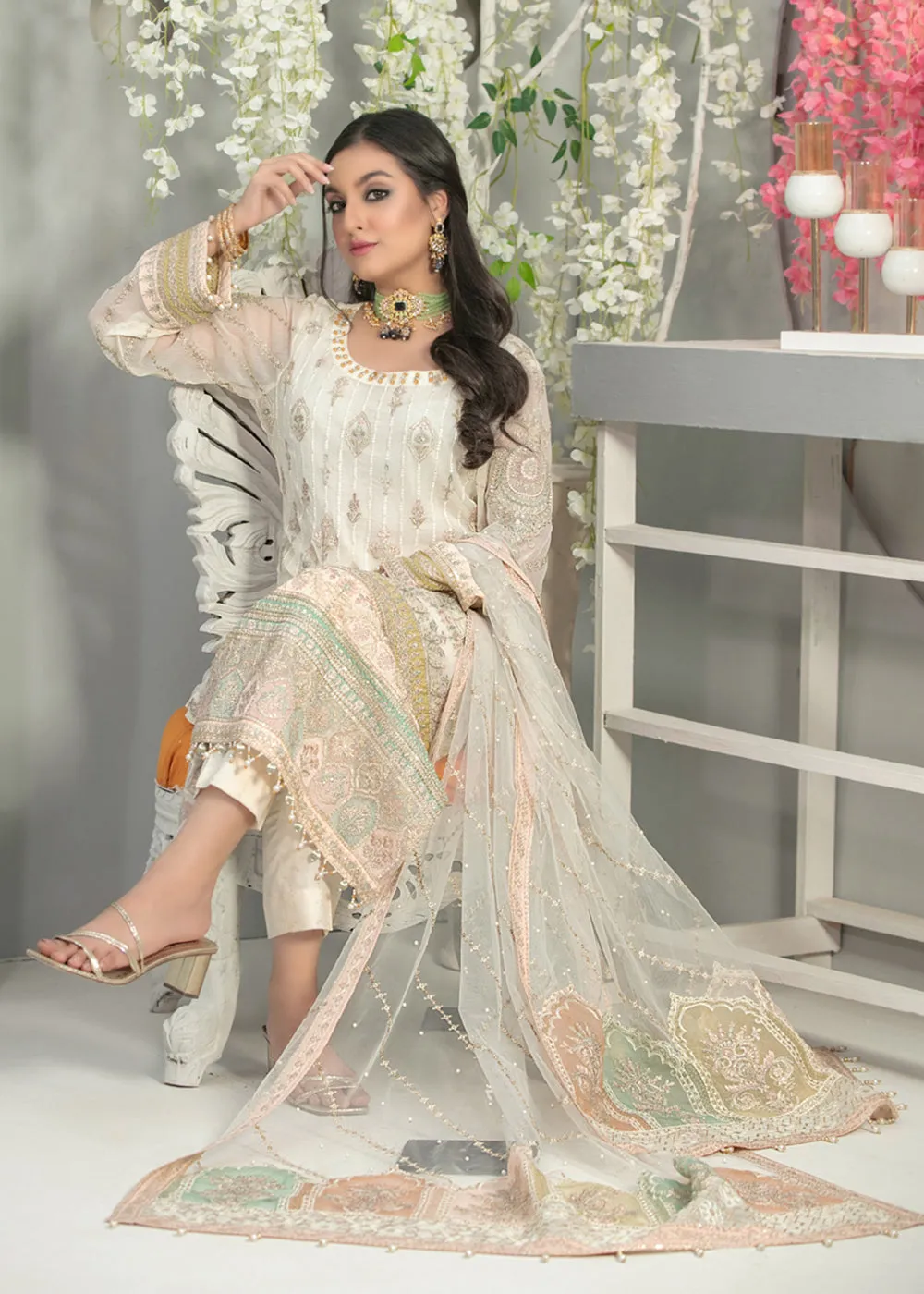 Mahaba Formal Wear 2023 by Tawakkal Fabrics - D-7669
