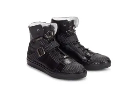 Mauri - 8515 "San Lorenzo" Baby Croc/Calf Sneakers