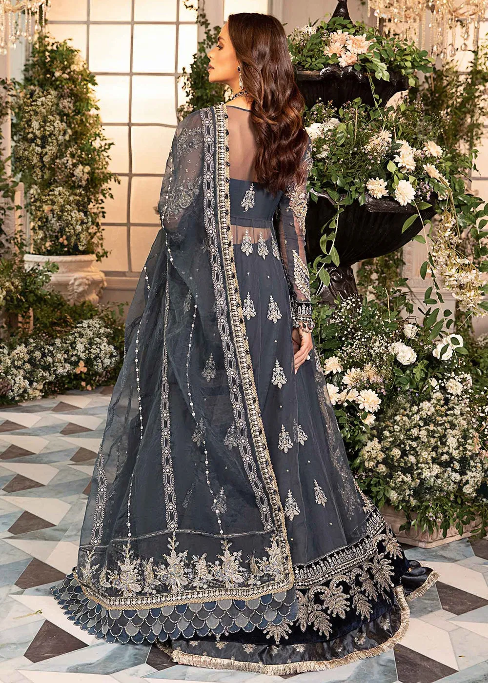 Mbroidered Wedding Formals Edit '24 by Maria B | BD-2901