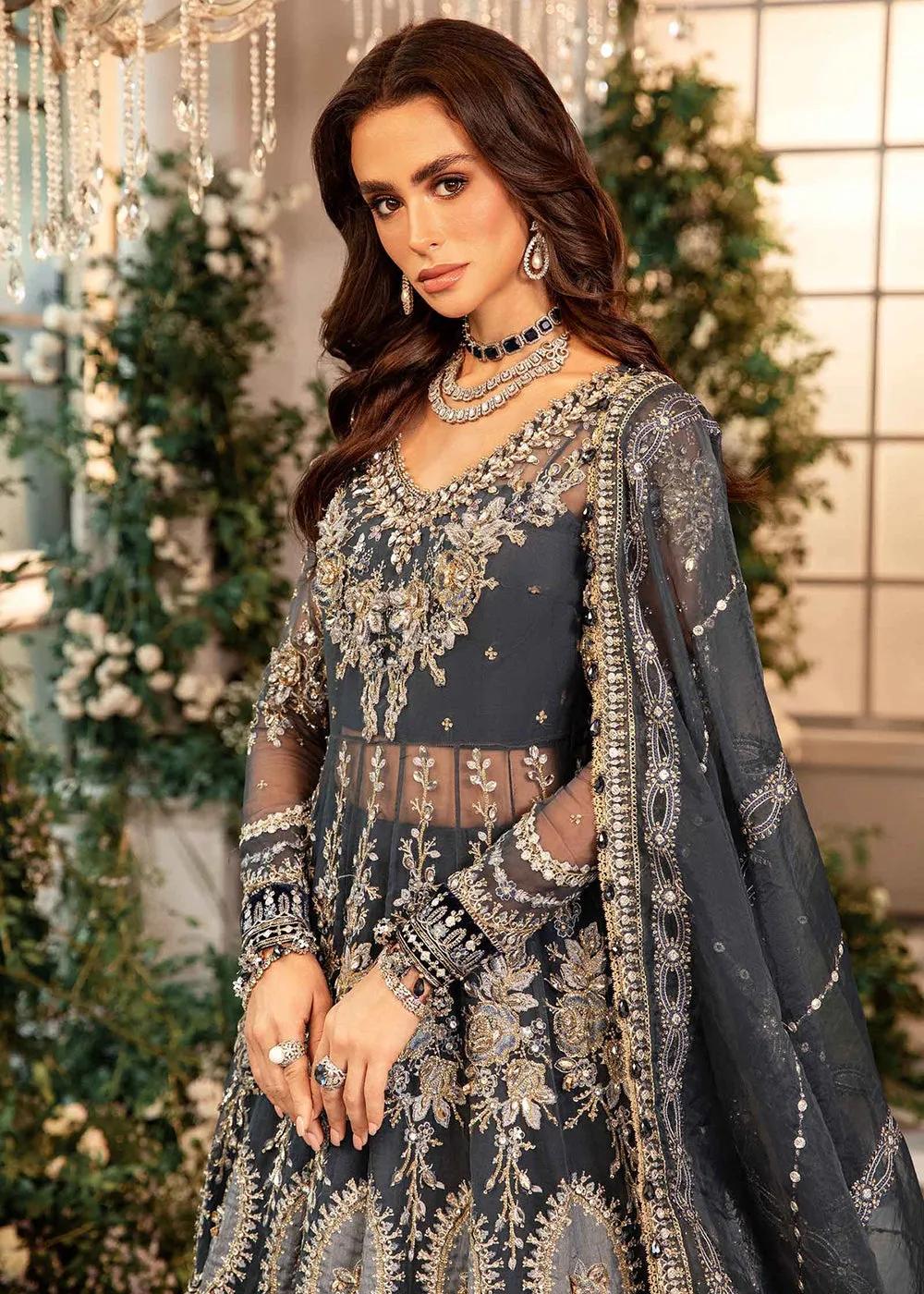 Mbroidered Wedding Formals Edit '24 by Maria B | BD-2901