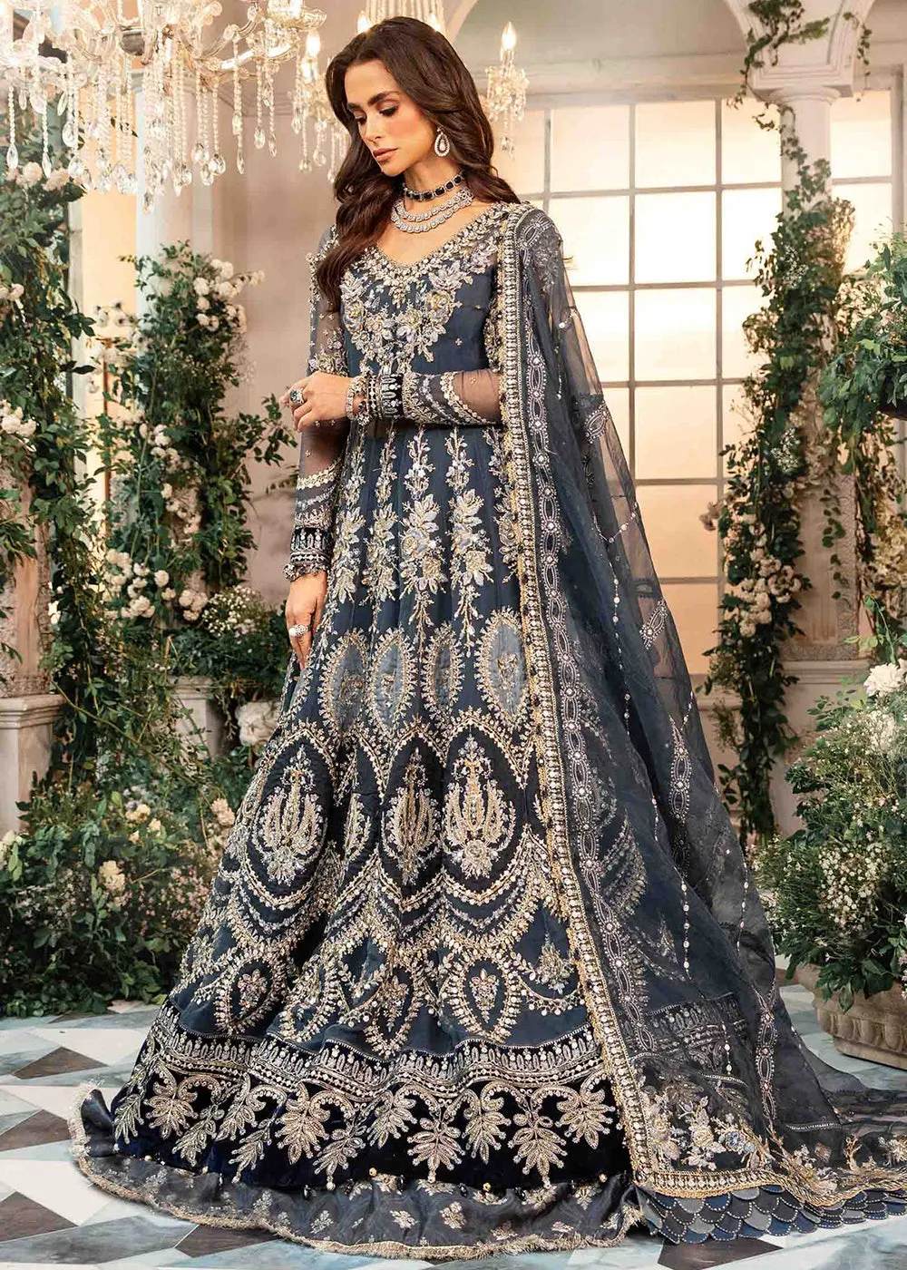 Mbroidered Wedding Formals Edit '24 by Maria B | BD-2901
