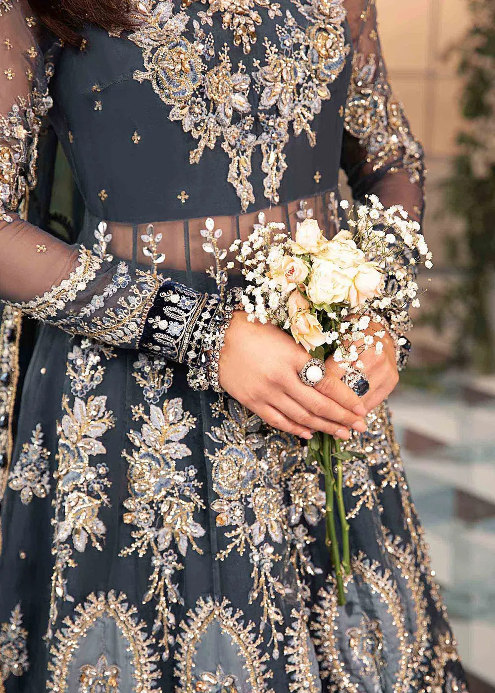 Mbroidered Wedding Formals Edit '24 by Maria B | BD-2901