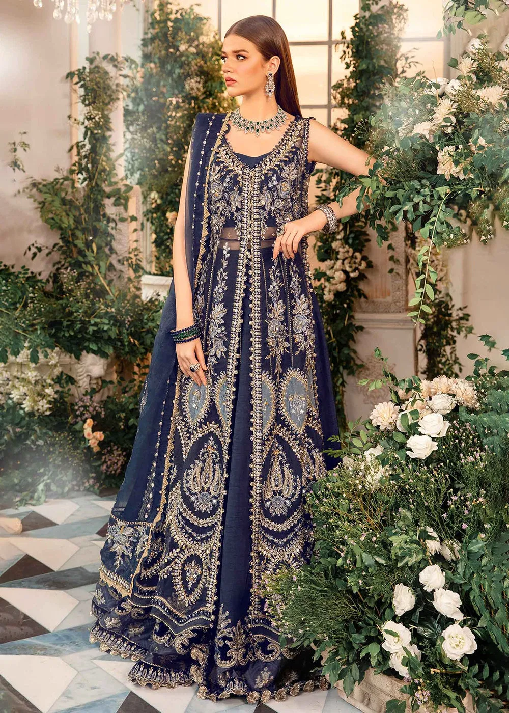 Mbroidered Wedding Formals Edit '24 by Maria B | BD-2901
