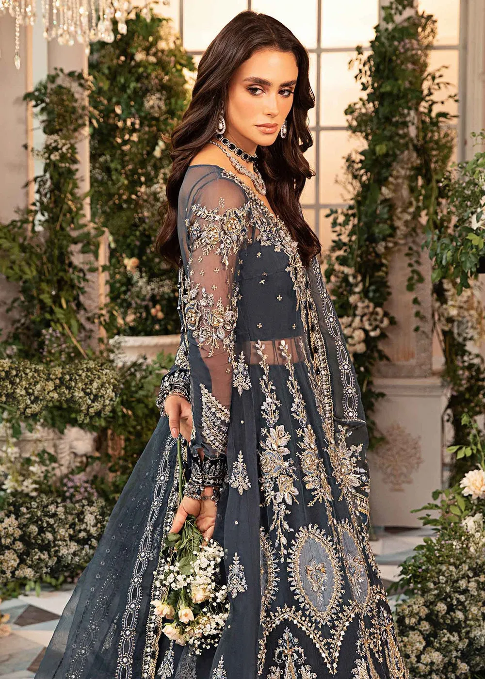 Mbroidered Wedding Formals Edit '24 by Maria B | BD-2901