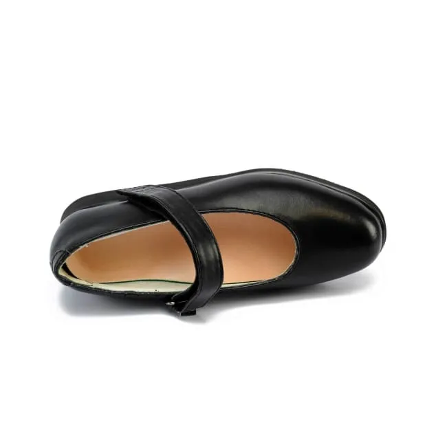 Mt. Emey 9202 Black - Women's Extra-depth Mary Jane Shoes