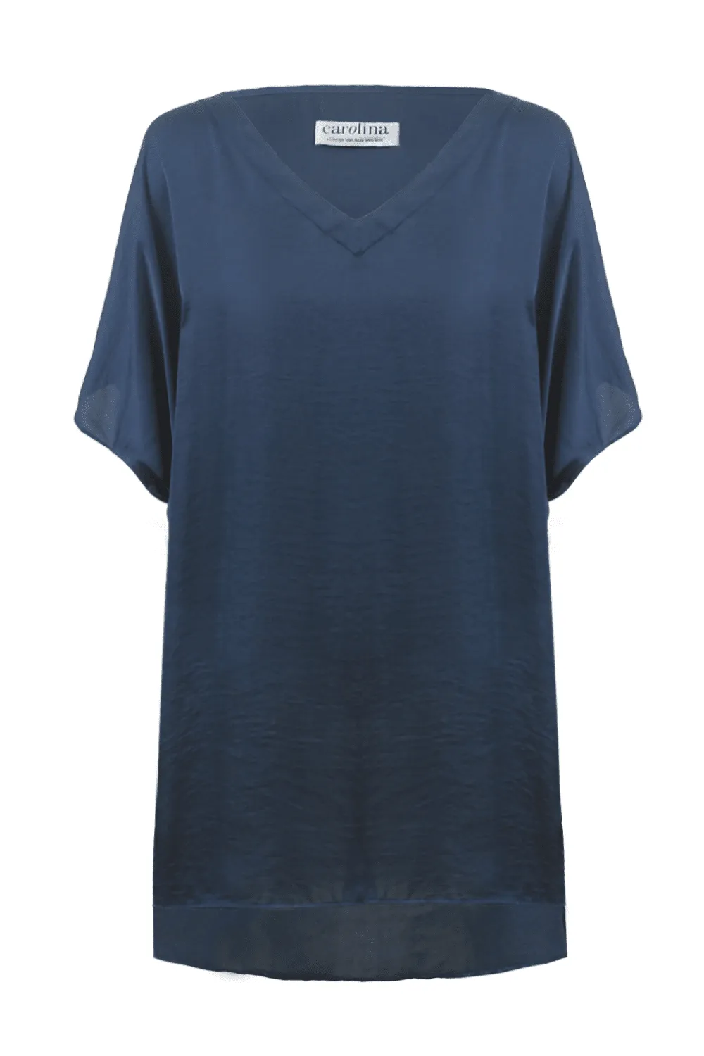Nice Tunic Navy with V Neck