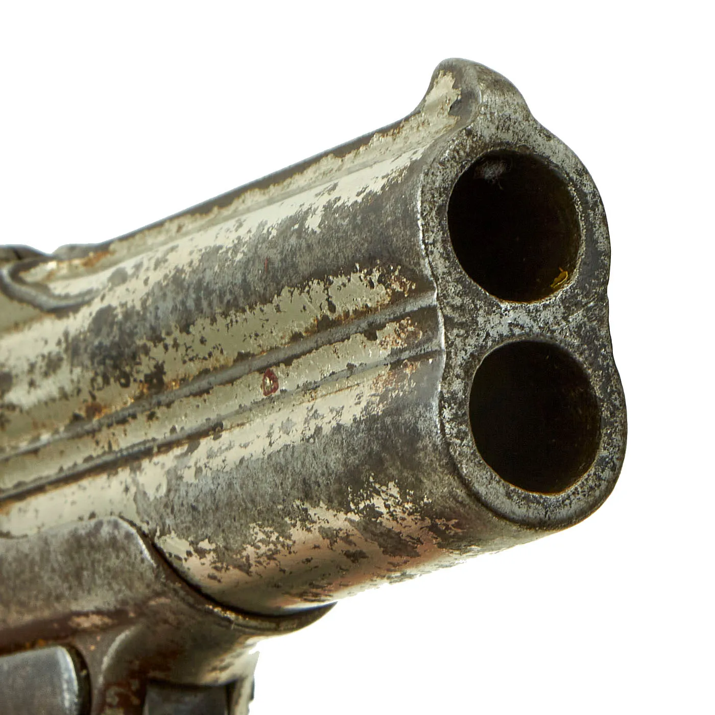 Original U.S. Remington .41 Rimfire Model 95 Over & Under Pocket Pistol Serial 152 with Bone & Pearl Grips in Custom Wood Case