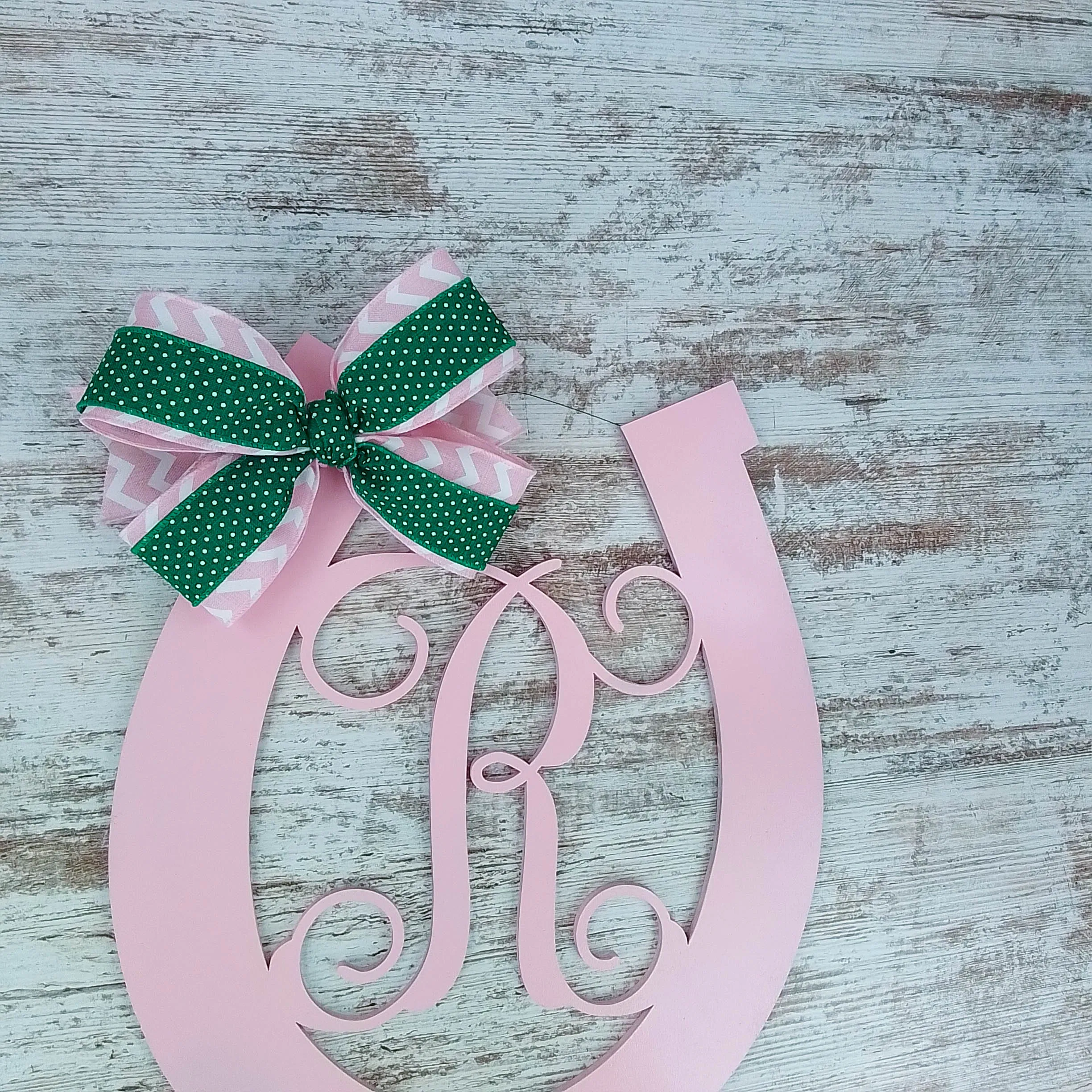 Personalized Door Hanger, Horseshoe Home Decor, Monogrammed Gift for Housewarming, Birthdays, Holidays
