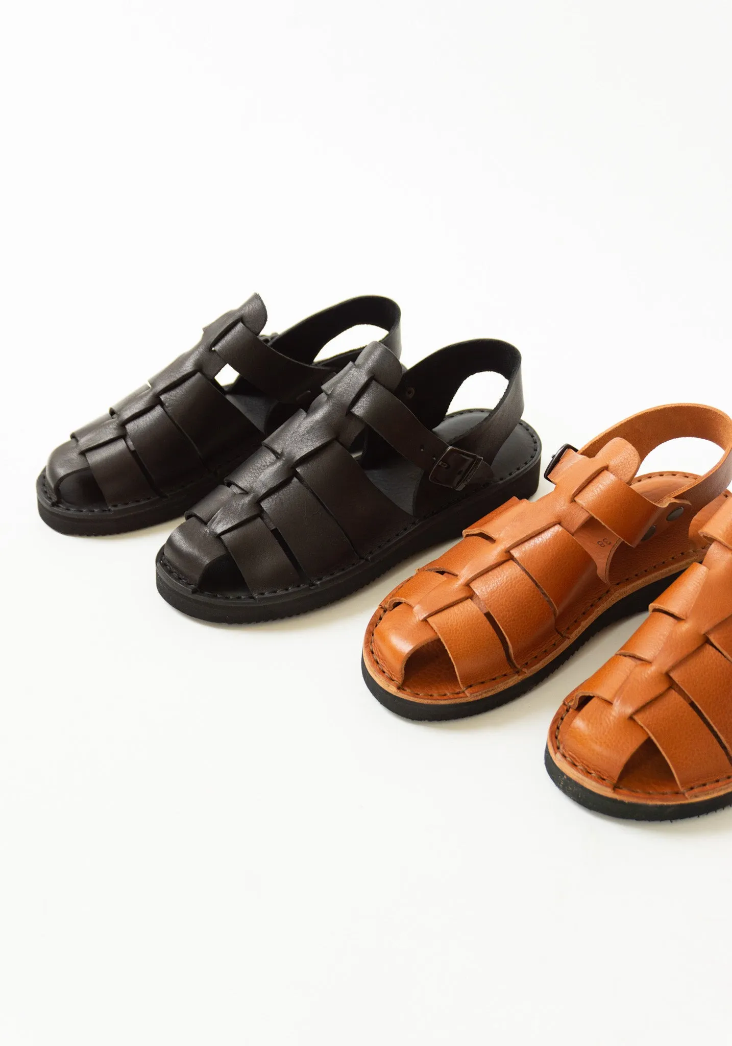 Puglia Sandal in Black