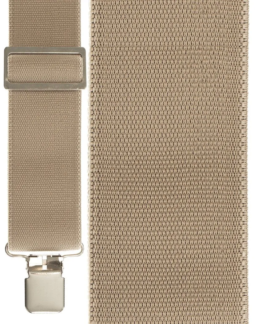 "Khaki Logger Wide" Suspenders