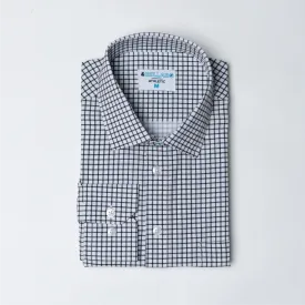 Range Shirt - White w/ Black Check