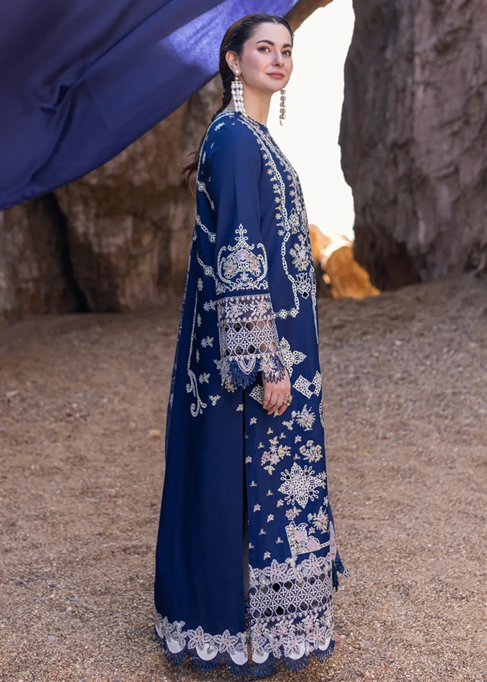 Sahil Kinare Luxury Lawn '24 by Qalamkar | FP-06 MIRAY
