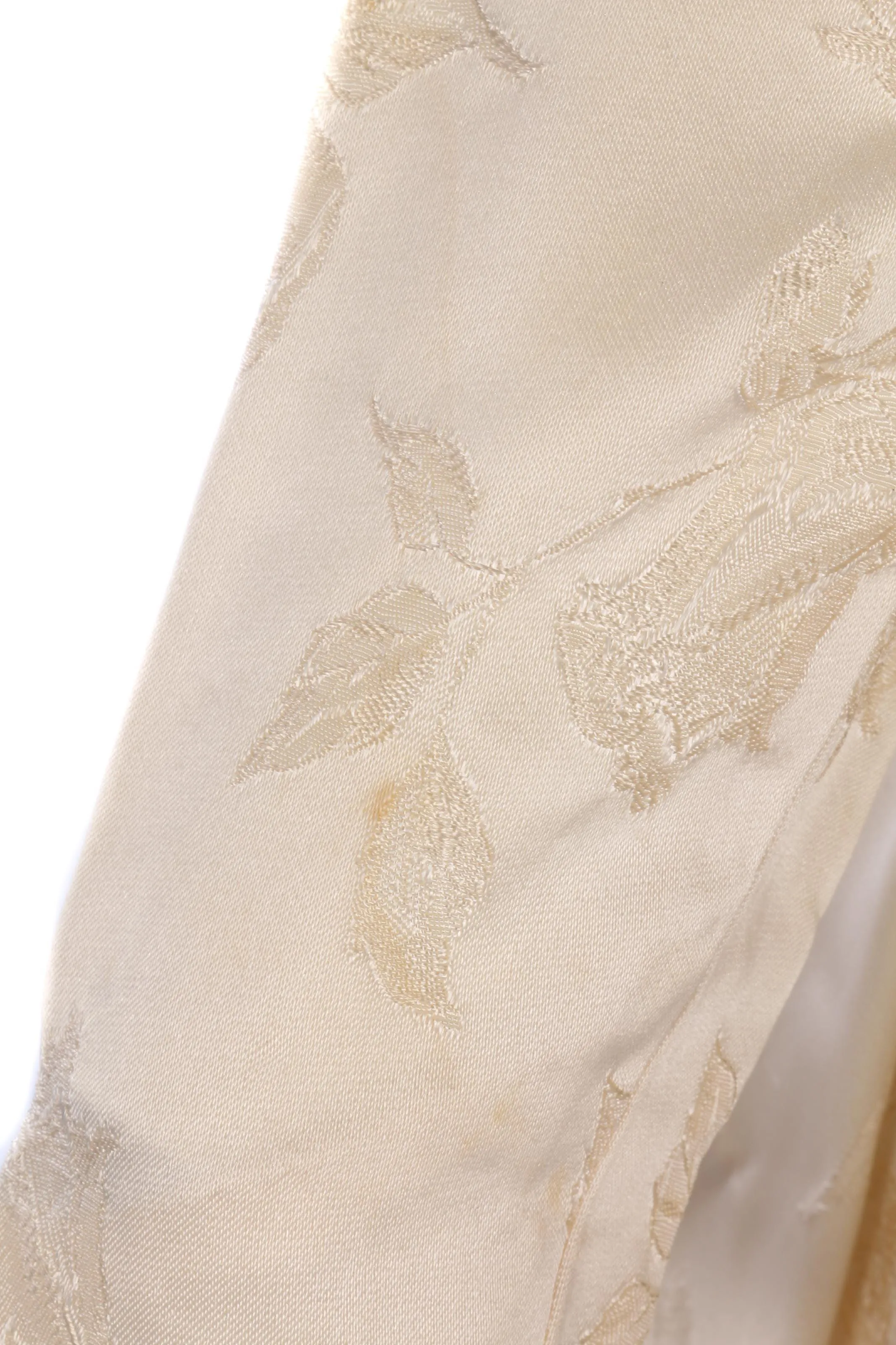Short vintage strapless wedding dress and matching jacket size S