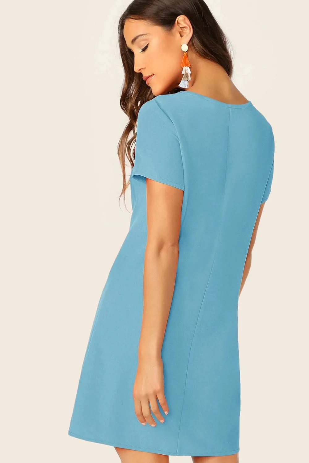 Sky Blue Dress