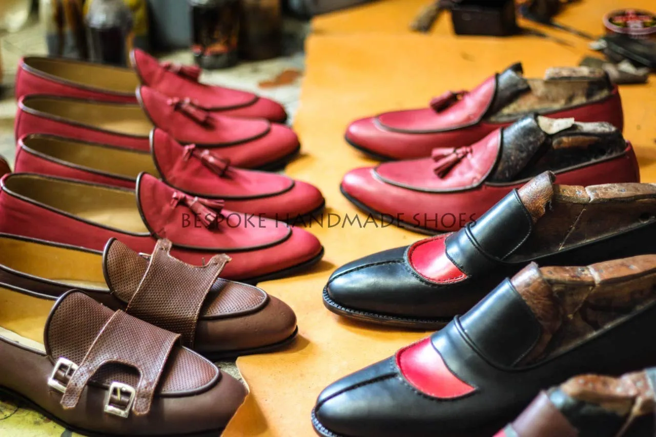 Tailor Made Handmade Business Shoe, Light Green Crocodile Print Leather Brown Shaded Lace Up Whole-cut Shoes
