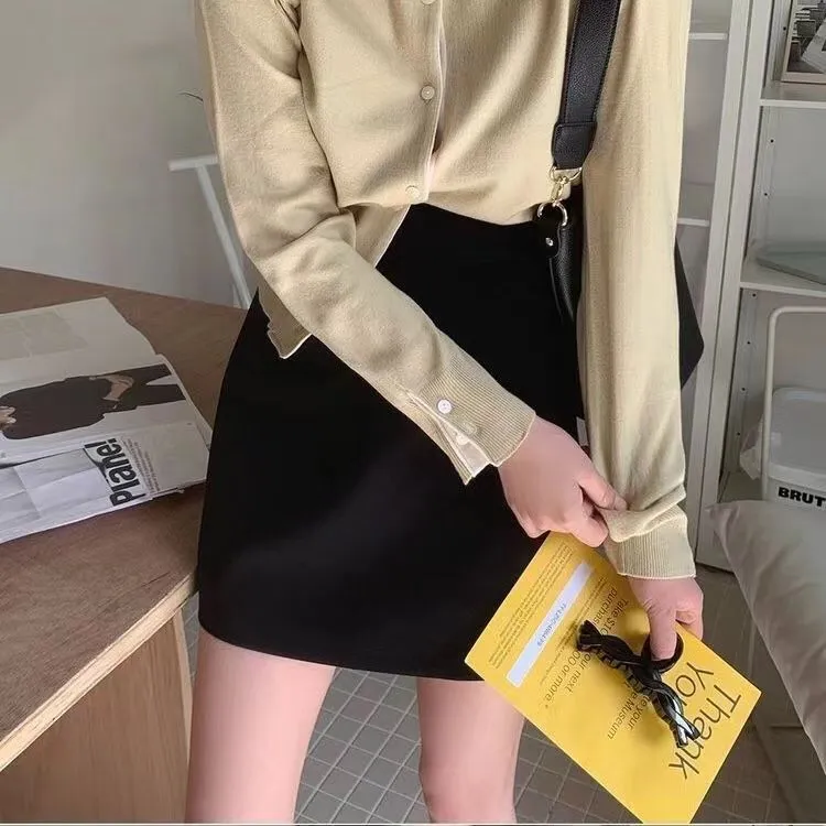 Toleet 2000s fashion Business Wear White Shirt Suit Skirt Light Mature Style Skirt Slimming Women's 2024