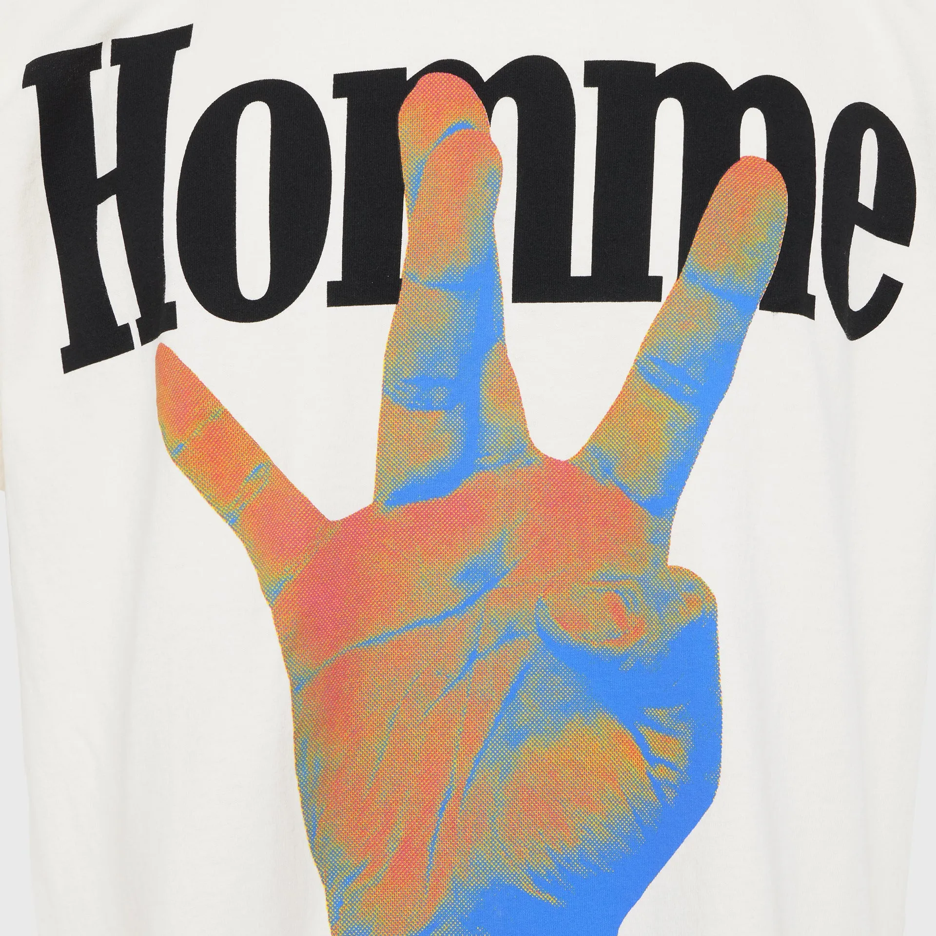 Twisted Fingers Tee Cream with Infrared