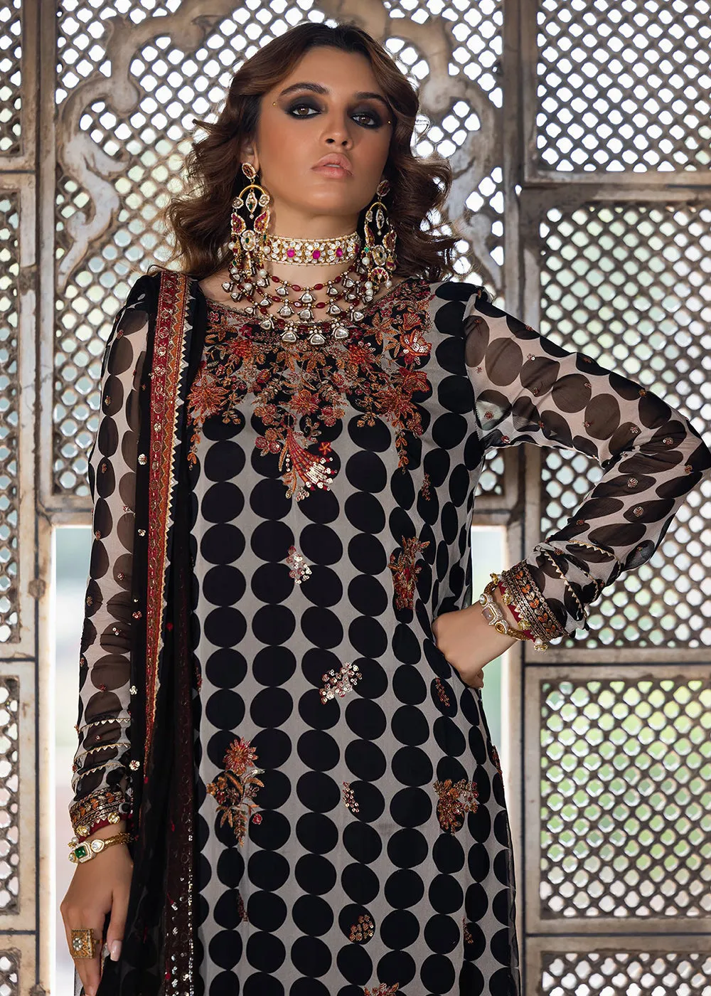 Vasal Luxury Chiffon Collection '24 by Charizma | VSL5-13