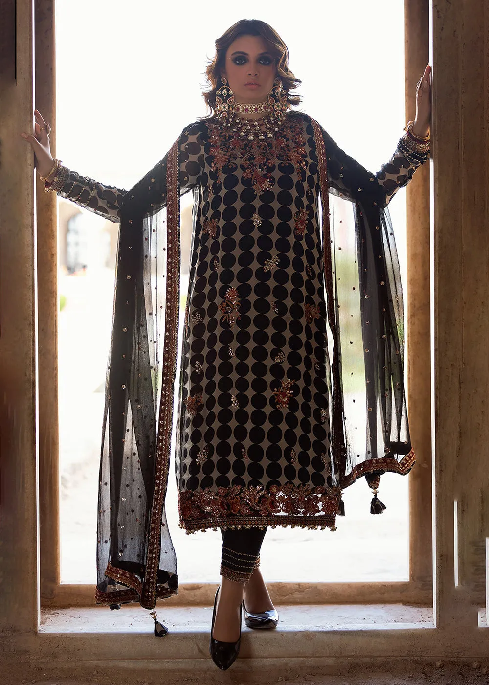 Vasal Luxury Chiffon Collection '24 by Charizma | VSL5-13